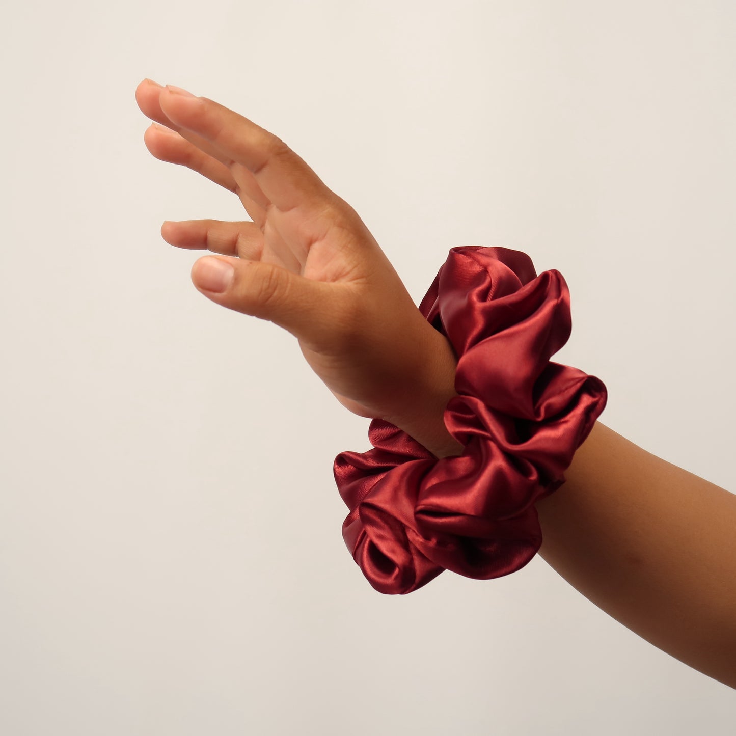 Royal satin scrunchies soft & gentle elastic ties for hair